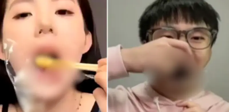Alerta mundial por peligroso reto viral de TikTok que promueve masticar comida con plástico
