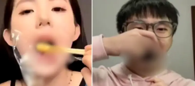 Alerta mundial por peligroso reto viral para bajar de peso con plástico en alimentos