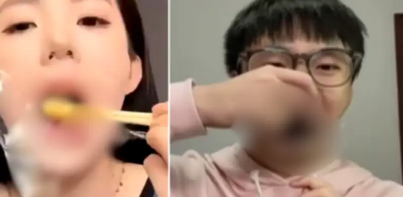 Alerta mundial por peligroso reto viral que promueve masticar comida envuelta en plástico