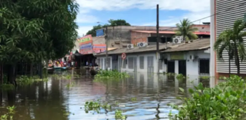 Alerta roja persiste en Sucre: 55 mil damnificados por inundaciones del río Cauca
