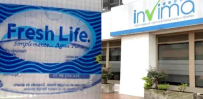 Alerta sanitaria en Colombia: Invima ordena retiro de Agua Fresh Life por registro vencido