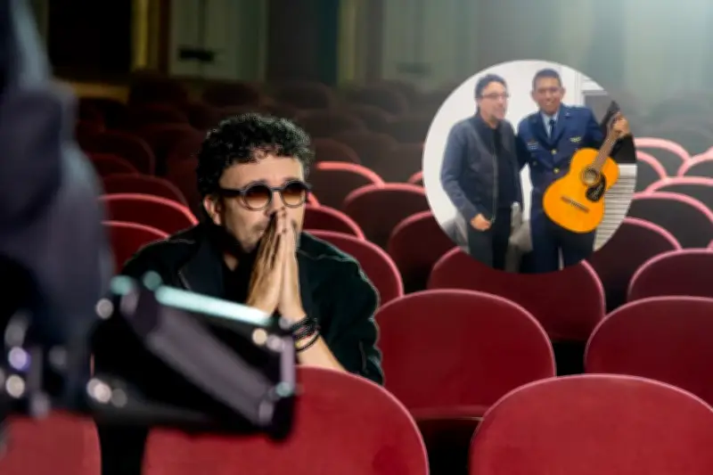 Andrés Cepeda rinde homenaje a militar fallecido en tragedia aérea del Hércules FAC 1016