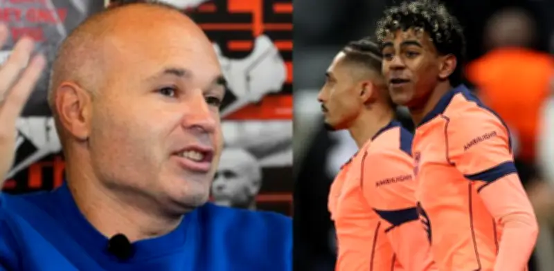 Andrés Iniesta analiza el futuro de Lamine Yamal: 'Tiene talento brutal para ser único'