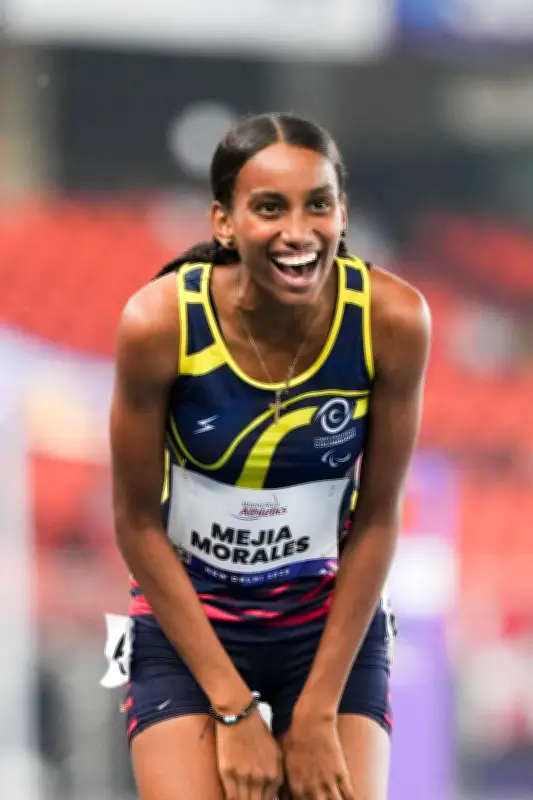 Angie Mejía, la paratleta cartagenera que brilla en el mundo pese a las adversidades