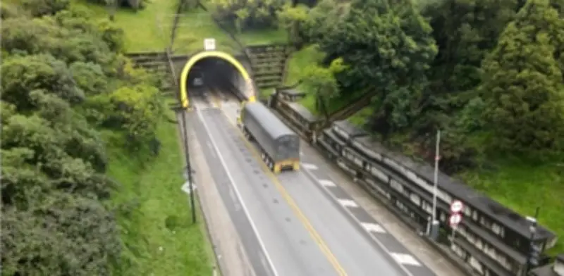 Aplazan cierres nocturnos en túneles Boquerón y Renacer de la vía Bogotá-Villavicencio