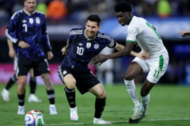 Argentina vence 2-1 a Mauritania en amistoso con Messi en la segunda mitad