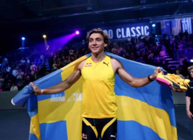 Armand Duplantis establece nuevo récord mundial de salto con pértiga con 6,31 metros