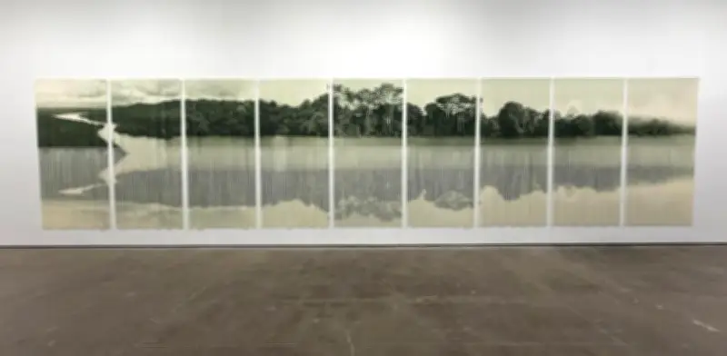 Artista colombiana Ana González expone 'RÍO' en Nueva York sobre impacto humano en la naturaleza