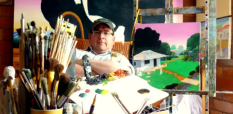 Artista naíf Alejandro Pinzón celebra 40 años de trayectoria con exposición en Nueva York