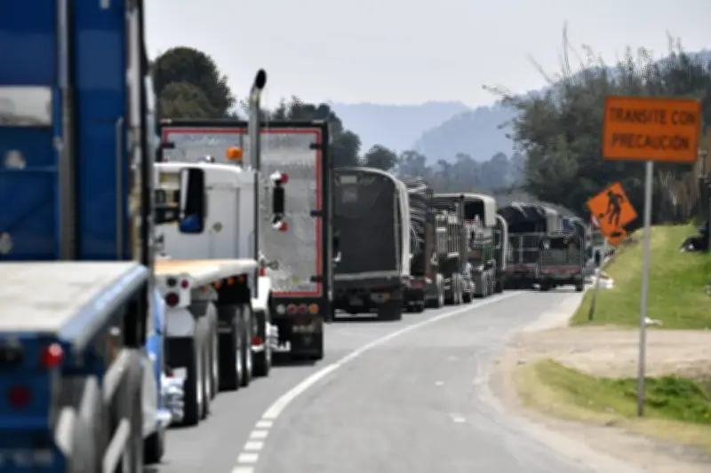 Asalto armado a transportadores en zona rural del Cauca: roban camiones con medicamentos