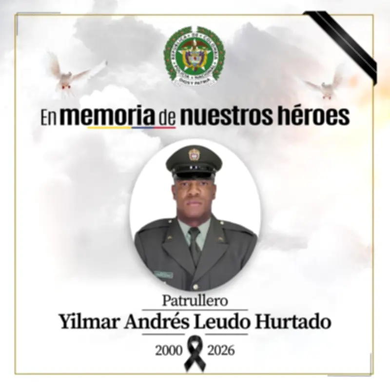 Asesinan a dos policías en descanso en Chocó y Santander en menos de 48 horas