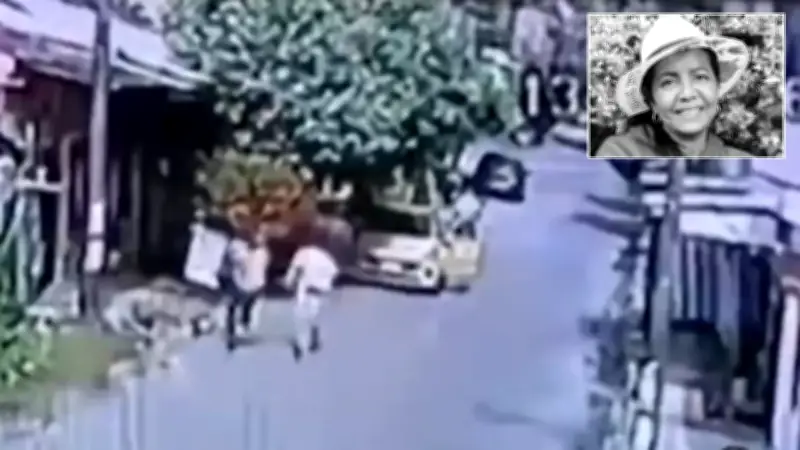 Asesinan a profesora jubilada en Puerto Berrío; crimen captado en video genera conmoción