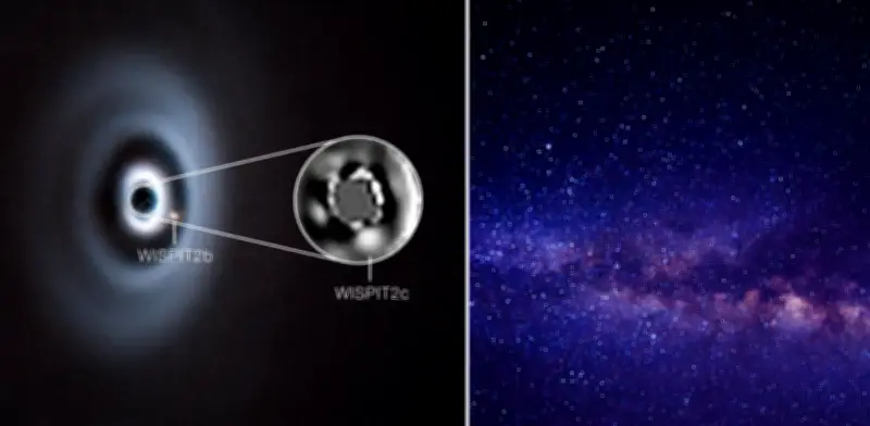 Astrónomos confirman nacimiento de dos planetas en sistema WISPIT 2 con telescopios del ESO