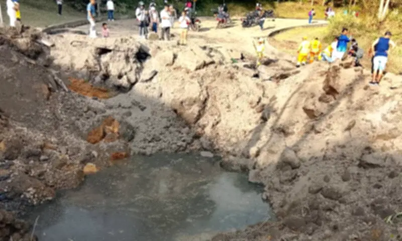 Atentado con explosivos en la Panamericana deja un policía muerto y paraliza el sur de Colombia