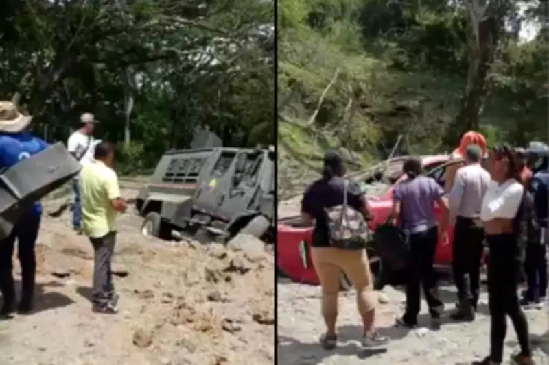 Atentado con explosivos en la vía Panamericana deja cuatro militares heridos en Cauca