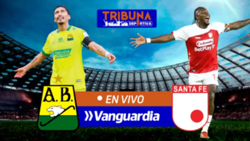 Atlético Bucaramanga y Santa Fe se miden en crucial duelo por clasificación a los ocho