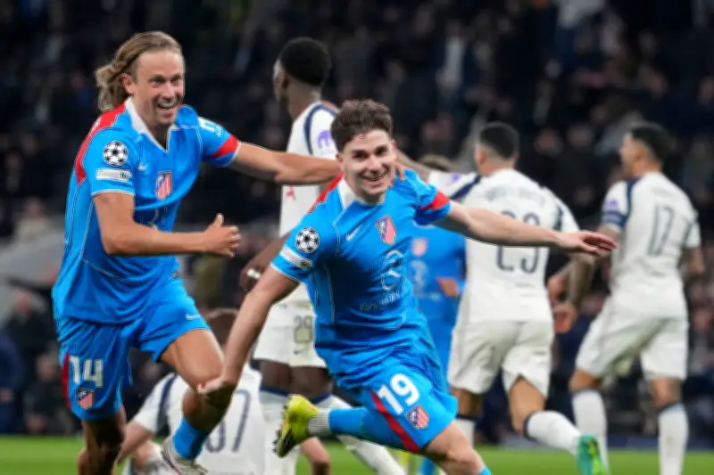 Atlético de Madrid avanza a cuartos de Champions pese a derrota ante Tottenham