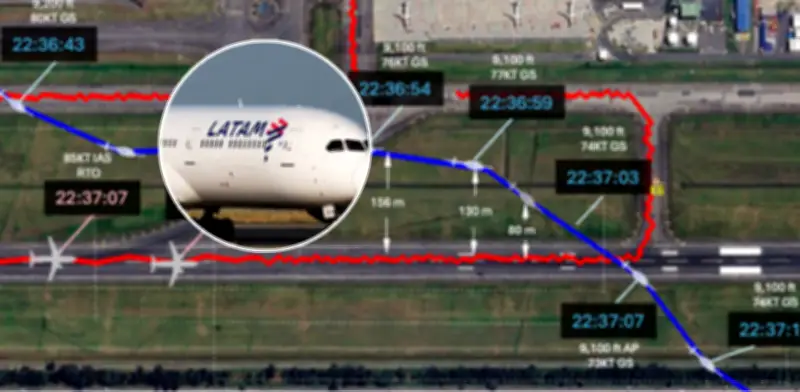 Audios revelan tensión en cabina de Latam tras cruce de helicóptero militar en El Dorado