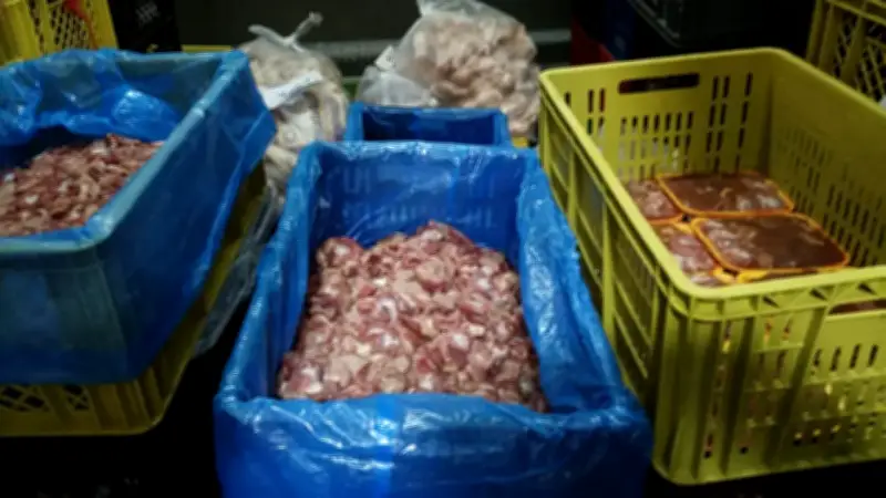 Autoridades decomisan más de 3 toneladas de carne en mal estado en Antioquia