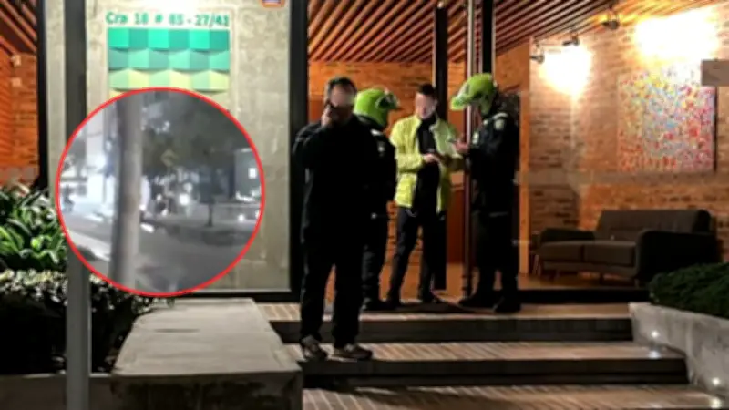 Balacera en Bogotá por robo de moto BMW de 80 millones: vigilante enfrentó a 4 delincuentes