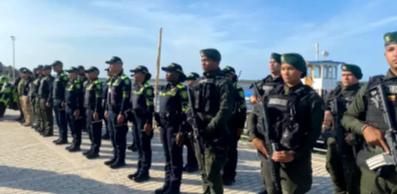 Barranquilla despliega 1.200 policías para blindar Semana Santa con controles en vías y vigilancia turística