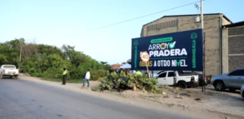Barranquilla inicia obras de canalización del arroyo La Pradera con 405 metros lineales