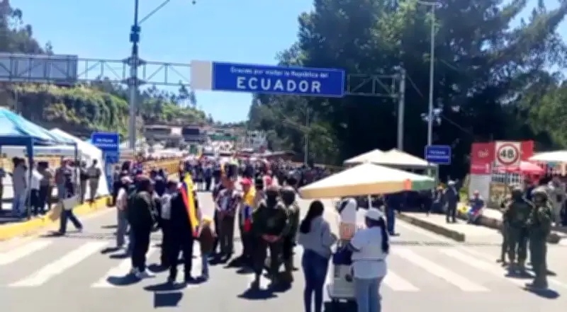 Bloqueo en Rumichaca cumple 15 días: comercio binacional cae 90% y miles de empleos en riesgo