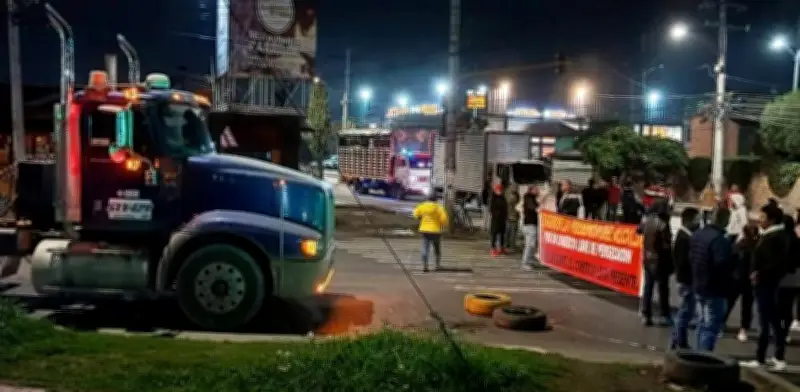 Bloqueos en Chía reavivan polémica por aplicación del Código de Policía a negocios nocturnos