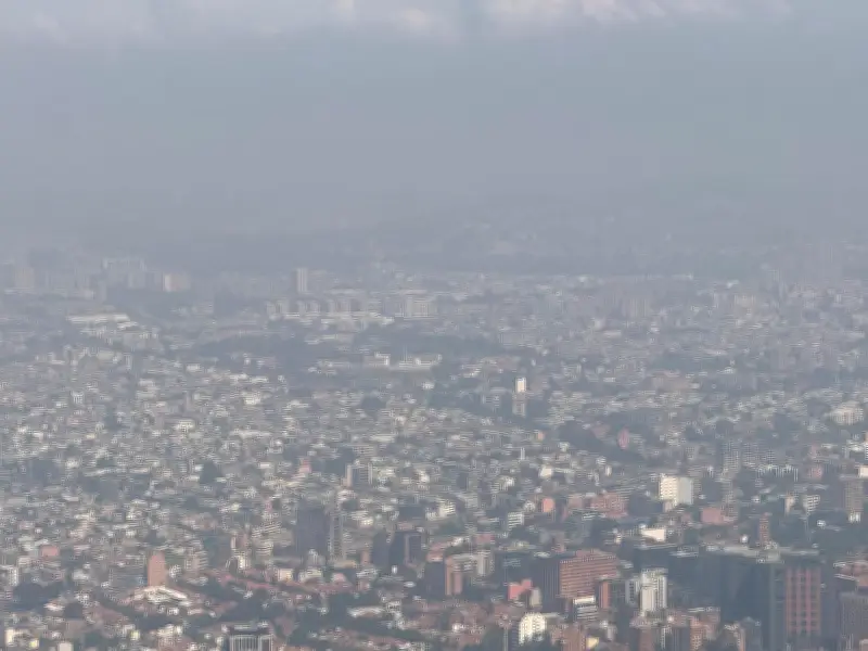 Bogotá enfrenta deterioro en calidad del aire por incendios forestales en la Orinoquía