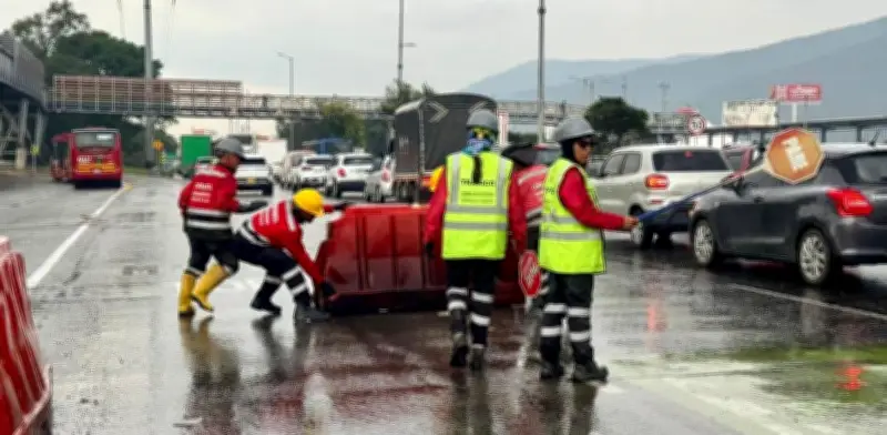 Bogotá recupera 2 kilómetros de carriles en Autonorte tras obras de ampliación de TransMilenio