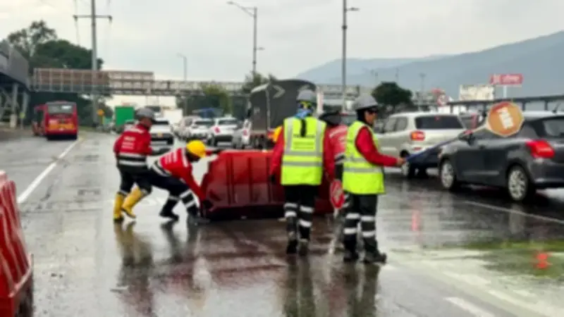 Bogotá recupera 2 kilómetros de carriles en Autopista Norte tras obras de TransMilenio