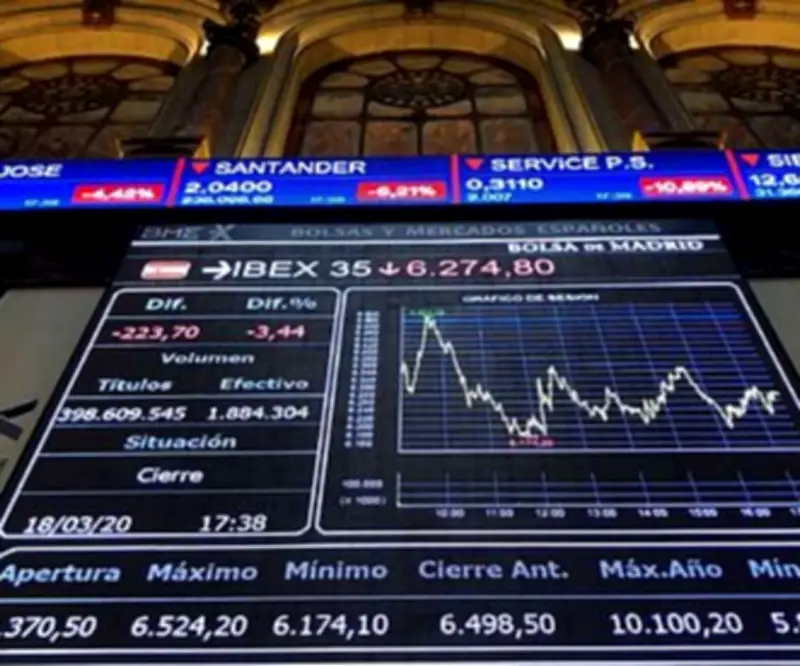 Bolsas europeas caen a mínimos de dos semanas por escalada del conflicto en Oriente Próximo