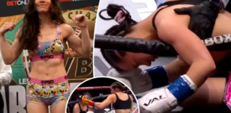 Boxeadora Isis Sio en coma tras brutal nocaut en primer asalto de combate en California