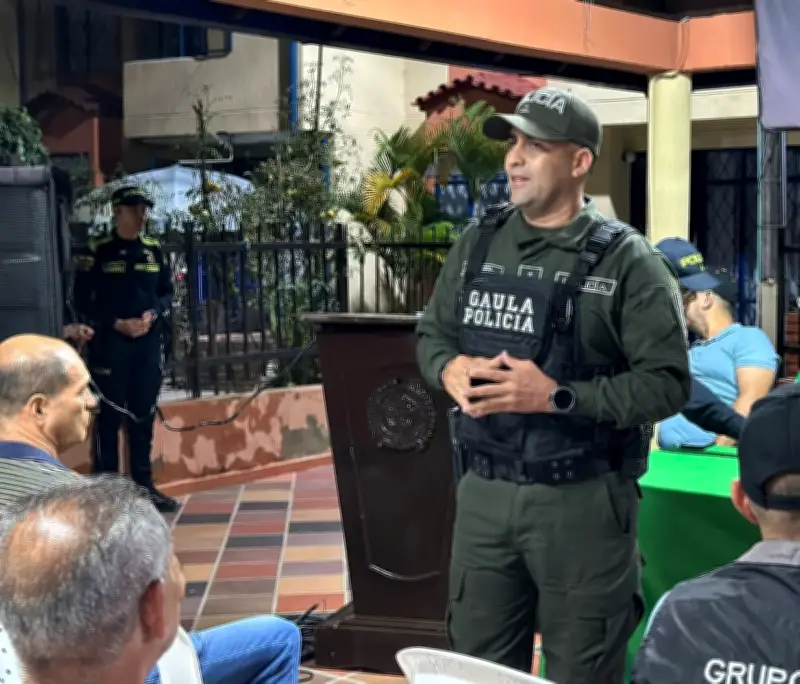Bucaramanga fortalece seguridad con líderes comunales ante aumento de hurtos en barrios