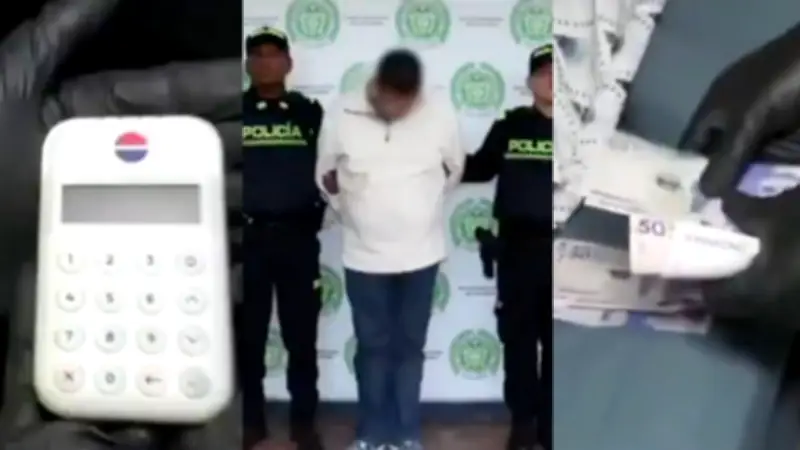 Cae 'El Ilusionista': Falso taxista robó más de $500 millones con cambiazo de tarjetas en Bogotá