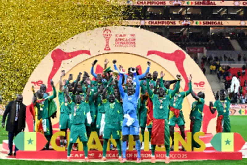 CAF le quita el título de Copa Africana a Senegal y lo entrega a Marruecos por abandono de campo