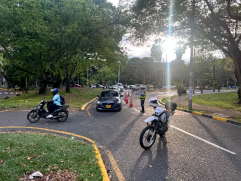 Cali: Cierres viales en Universidad del Valle activan desvíos preventivos en el sur