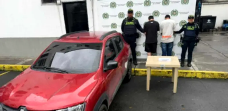 Cali: Policía captura en tiempo récord a dos sospechosos de homicidio por robo de cadena en Centenario