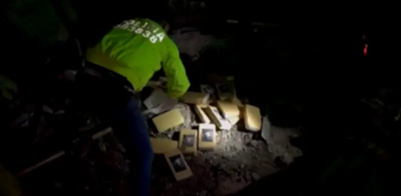 Cali: Taller de latonería era fachada para ocultar 500 kilos de cocaína del GAO 'Jaime Martínez'