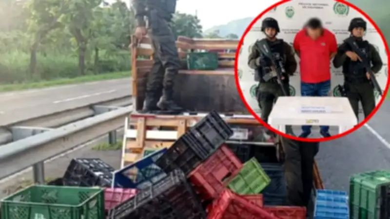 Camioneta con gasolina robada en Gualanday, Tolima, iba rumbo a Bogotá