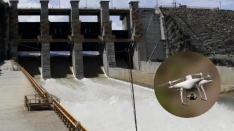 Cancelan visita a Hidroituango por amenaza terrorista con drones contra alcalde y gobernador