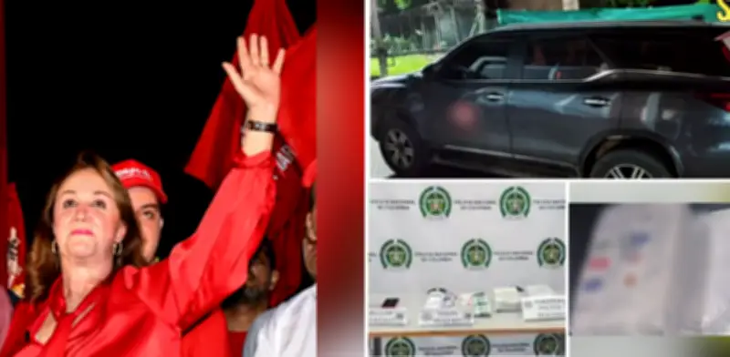Candidata 101 a la Cámara vinculada a camioneta de lujo con $71 millones incautados en Tolima