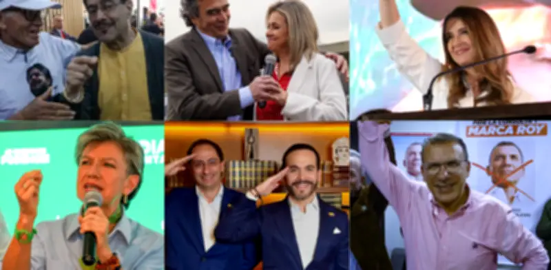 Candidatos presidenciales formalizan inscripciones ante la Registraduría Nacional