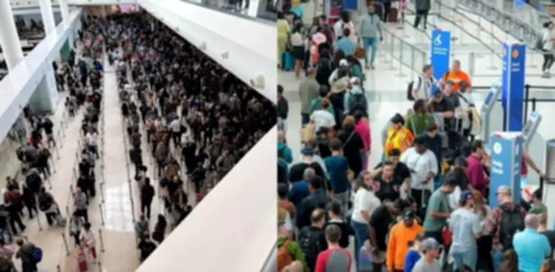 Caos en aeropuertos de EE.UU. por cierre parcial del Departamento de Seguridad Nacional