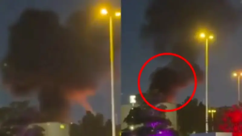 Captan en video el momento exacto del derribo de avión iraní sobre Teherán