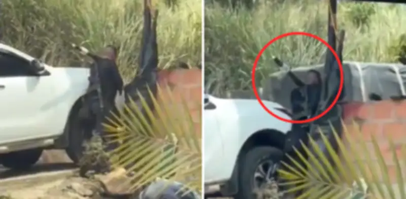 Captan entrenamientos de disidencias de las Farc con lanzamisiles artesanales en Jamundí