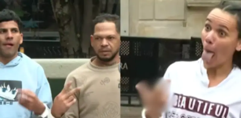 Capturados de banda 'Los Cats' en Bogotá realizan burlas frente a cámaras durante operativo policial