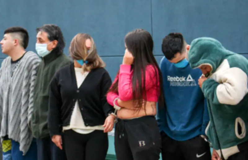 Capturan a 18 integrantes de red narco 'Los del Sur' que movía $500 millones mensuales en Bogotá