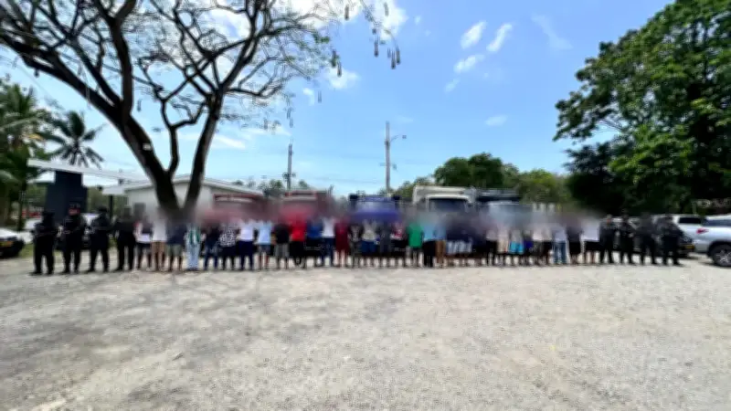 Capturan a 32 personas por presunta minería ilegal en Chigorodó, Antioquia