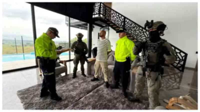 Capturan a alias 'Cakin', cabecilla de 'Los Flacos', tras consejo de seguridad en Cartago, Valle